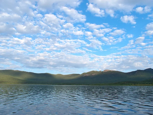 Lago Shchuchye, Parque Nacional Natural del Estado "Burabai", Kazajstán —  Fotos de Stock