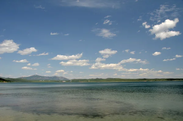 Lago Shchuchye, Parque Nacional Natural del Estado "Burabai", Kazajstán —  Fotos de Stock