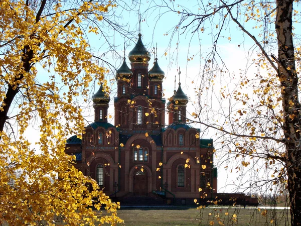 Chapel in Achair monastery, Omsk region, Siberia, Russia — Stock Photo, Image