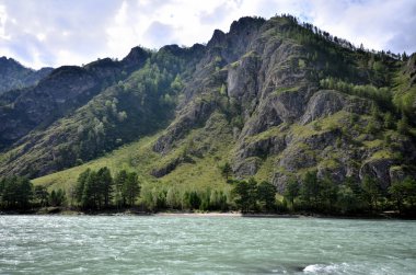 Katun Altay Cumhuriyeti'nin görünümü