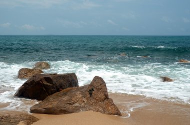 Hainan Adası'nda sörf