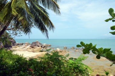 Beach taşlar, Park dünyanın sonu, Çin, Hainan, Sania