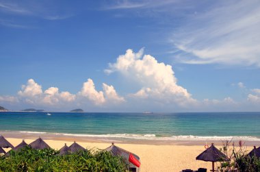 Sahilde Park, Çin, Hainan, Sania, 