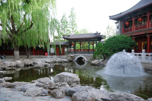 Chinees Courtyard Beijing — Stockfoto