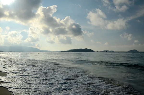 South China Sea Beach, Hainan; Sanya, Yalong Bay, maj 2011 — Zdjęcie stockowe