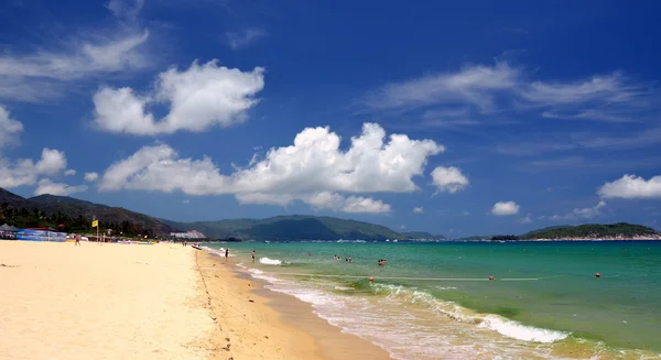 South China Sea Beach, Hainan; Sanya, Yalong Bay, maj 2011 — Zdjęcie stockowe
