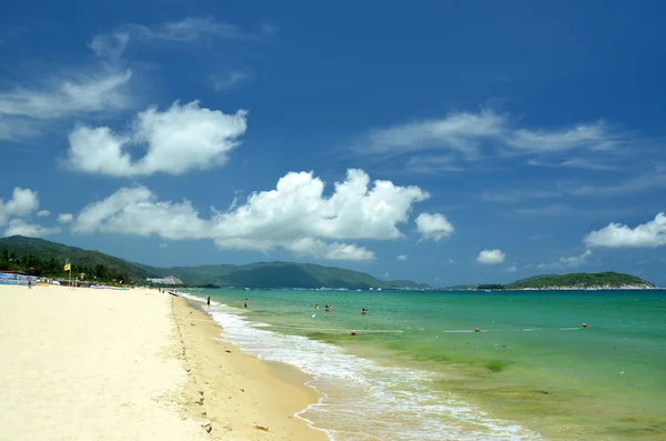 South China Sea Beach, Hainan; Sanya, Yalong Bay, květen 2011 — Stock fotografie