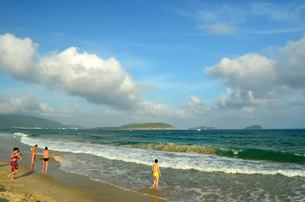 Beach stones in China — Stock Photo, Image