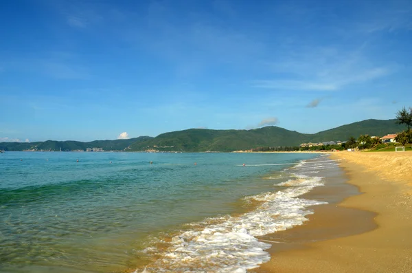 Plaża, Chiny, Hainan, Sania, Yalong bay, maj 2011 — Zdjęcie stockowe