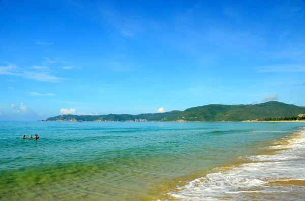 Beach, Čína, Hainan, Sania, Yalong bay, květen 2011 — Stock fotografie