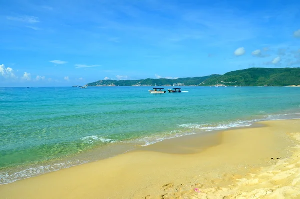 Båtliv, Hainan Kina, Hainan; Sanya, Yalong Bay, kan 201 — Stockfoto