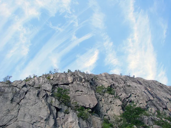 Blauer Himmel in Norwegen — Stockfoto