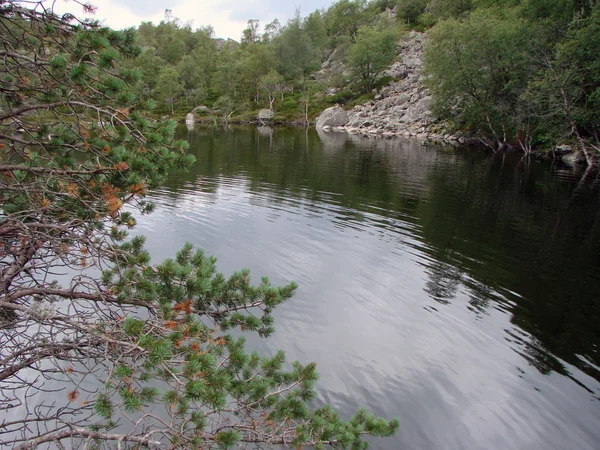 Bergen-sjön, Norge — Stockfoto