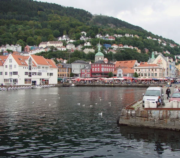 Puerto de Bergen Noruega —  Fotos de Stock