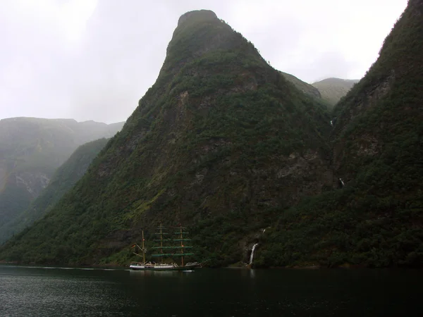 Nearoy Fjord Norwegen — Stockfoto