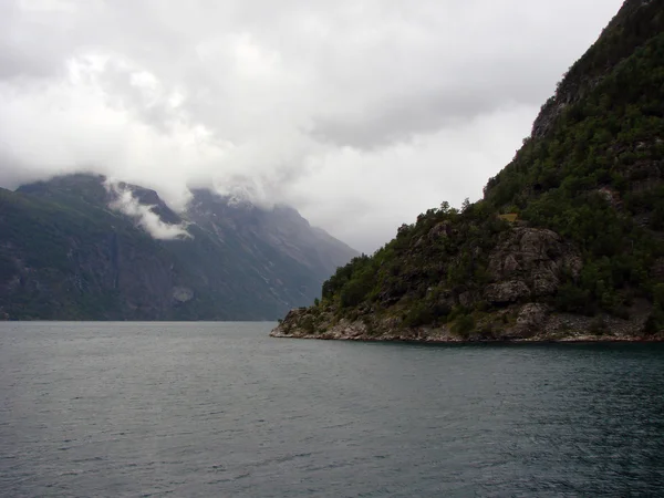 Geyranger Fjord, Norwegen — Stockfoto