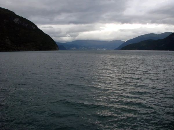 Geyranger fjord, Norwegia — Zdjęcie stockowe