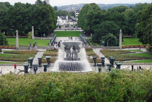 Parque Vegeland Oslo — Fotografia de Stock