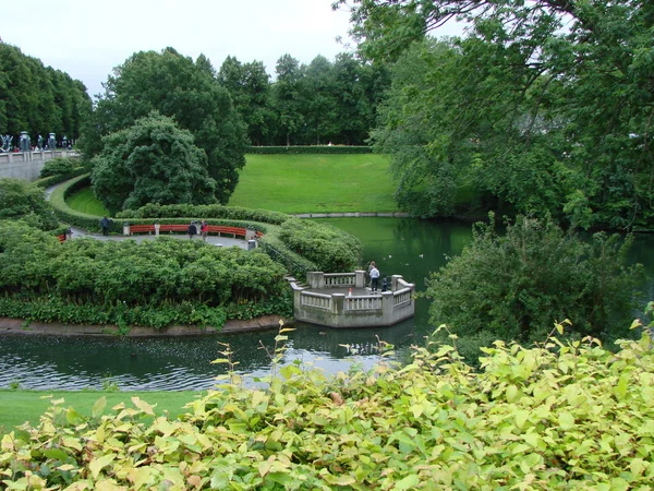 Parque Vegeland Oslo — Fotografia de Stock