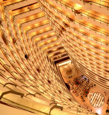 Otel Asansör görünümünü. Abu Dhabi, Birleşik Arap Emirlikleri