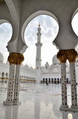 Şeyh zayed camii Abu Dabi 'de, Birleşik Arap Emirlikleri