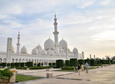 Şeyh zayed camii Abu Dabi 'de, Birleşik Arap Emirlikleri