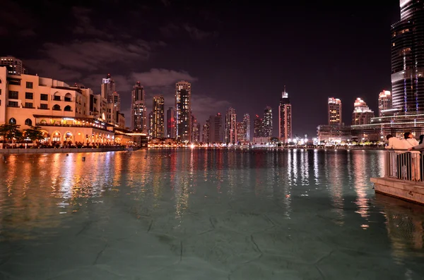 Skyscrapers in Dubai, United Arab Emirates — Stock Photo, Image