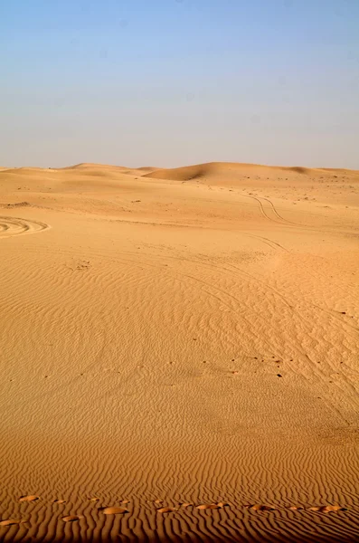 Dunes çölde, Dubai, Birleşik Arap Emirlikleri — Stok fotoğraf