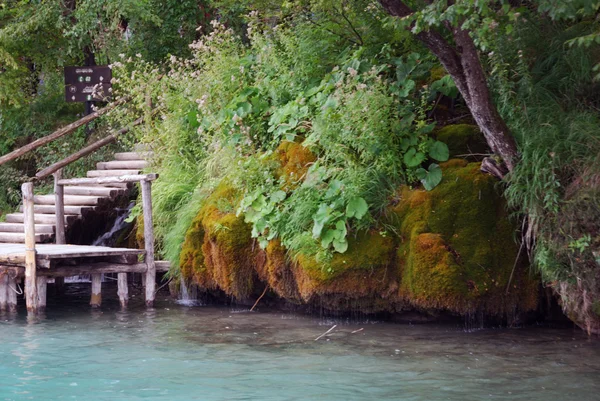 Plitvická jezera, Chorvatsko — Stock fotografie