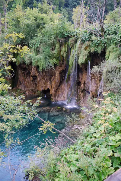 Plitvická jezera, Chorvatsko — Stock fotografie