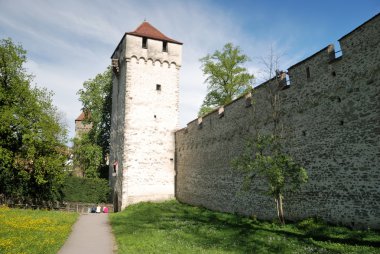 Luzern, eski Fort, İsviçre
