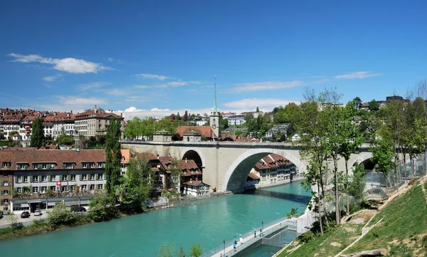 Berne, İsviçre'nin townscape. — Stok fotoğraf