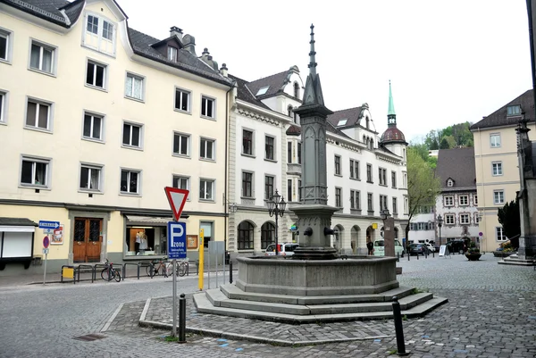 Města Feldkirch, Vorarlbersko — Stock fotografie