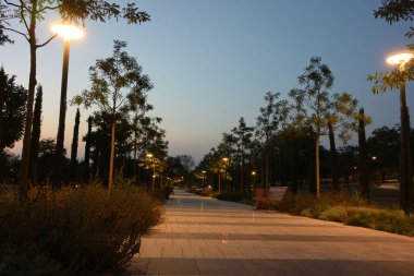 Sivastopol kentindeki Park Uchkuevka turistler ve yerel sakinler için dinlenme yeridir..