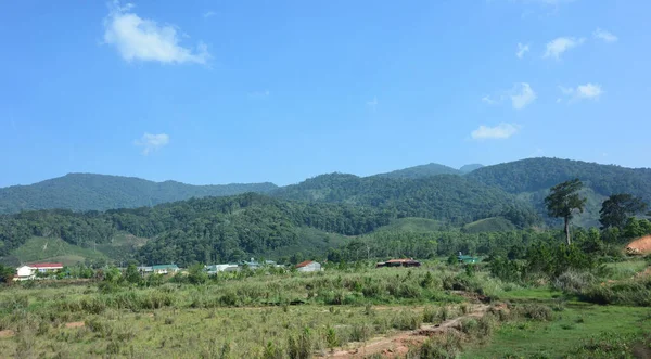 Vista Ladera Montaña Vietnam Khanh Hoa Distrito — Foto de Stock