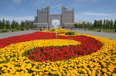 Yeşil Bulvarı Astana'su. Kazakistan
