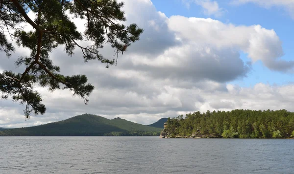 Lago Borovoe, Parque Natural Nacional do Estado "Burabai", Cazaquistão — Fotografia de Stock