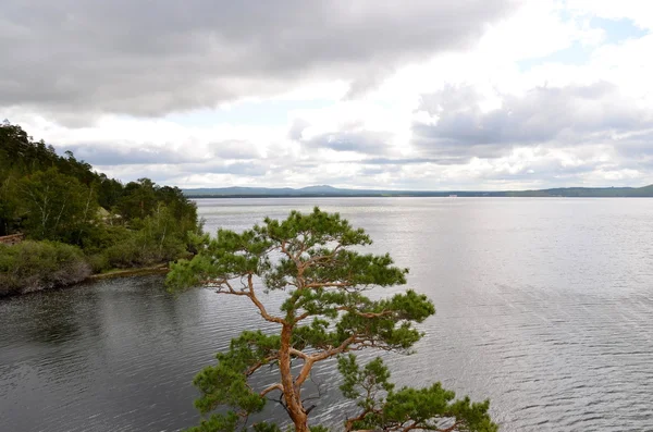 Lago Borovoe, Parque Natural Nacional do Estado "Burabai", Cazaquistão — Fotografia de Stock