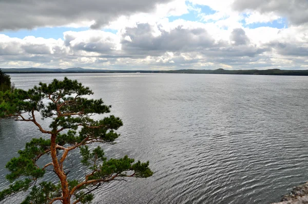 Lago Borovoe, Parque Natural Nacional do Estado "Burabai", Cazaquistão — Fotografia de Stock