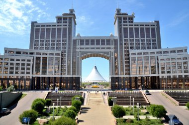 Yeşil Bulvarı Astana'su. Kazakistan