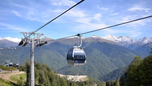 Kabin teleferik Rose Farm görünümünden