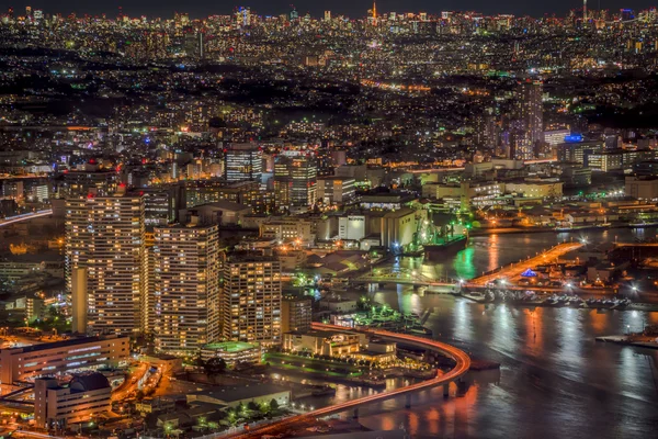 神奈川県横浜市の都市景観. — ストック写真