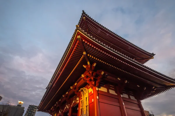 Senso-Ji Asakusa Kannon Temple at Tokyo, Japan. — Stock Photo, Image