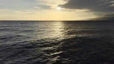 Günbatımında Okyanus Ufku