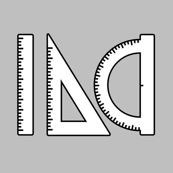 Cetvel üçgen iletki