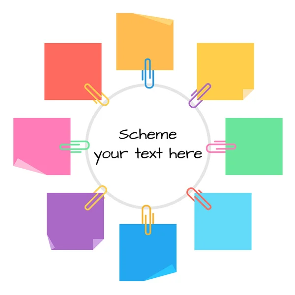 bilgi daire yapışkan not kağıdı