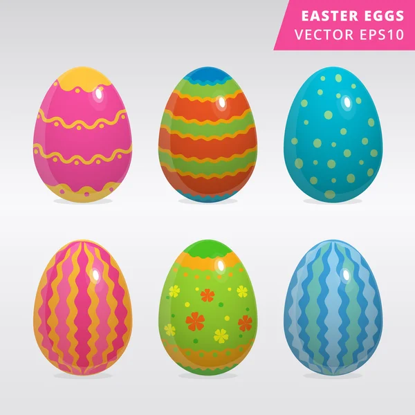 Vintage Paskalya yumurtası tasarım kümesi