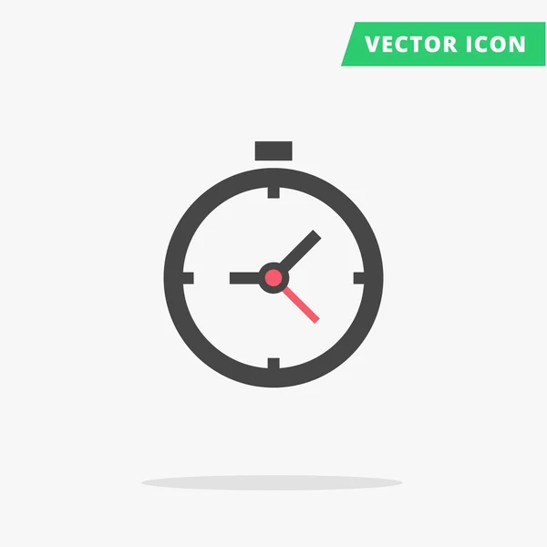 Illustration vectorielle icône horloge — Image vectorielle