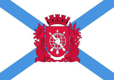 Bayrak, Rio de Janeiro şehrine. Brezilya