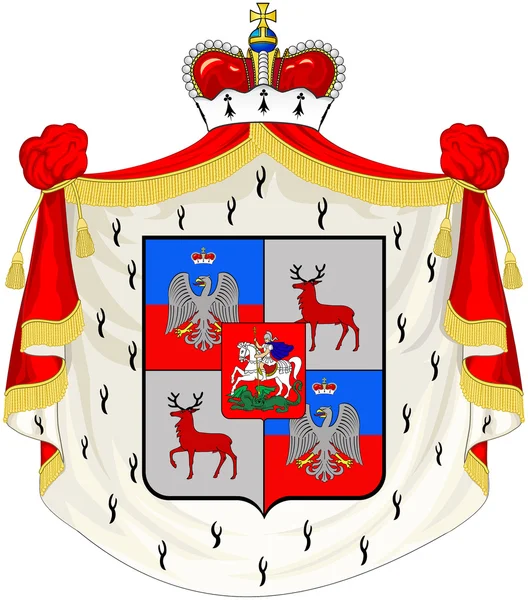 Escudo de armas de los Príncipes Shuisky — Foto de Stock